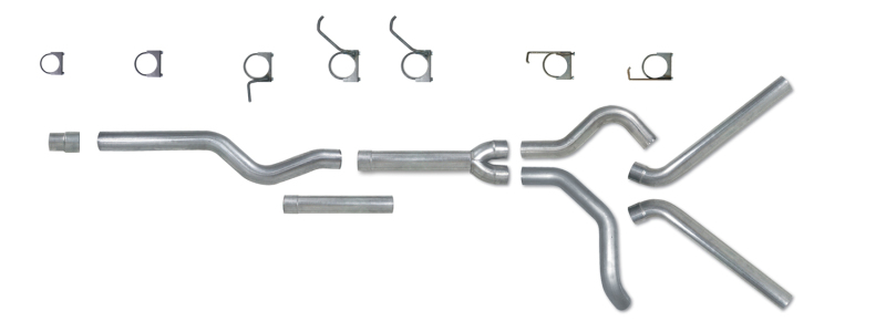 Chevrolet 2500 Performance Exhaust - Diamond Eye Performance - Catback Dual Exit - `06-`07